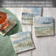 Ensemble de 4 sous-verres Coastal Sanctuary