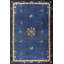 Antique Peking Chinese Medallion Navy 1930s Rug