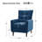 Jessalynn 28.5'' Wide Genuine Leather Manual Club Recliner(Set of 2)-1182841309