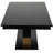 Ravenko Mahogany Rectangular Solid Wood Top with Solid Wood Base Dining Table