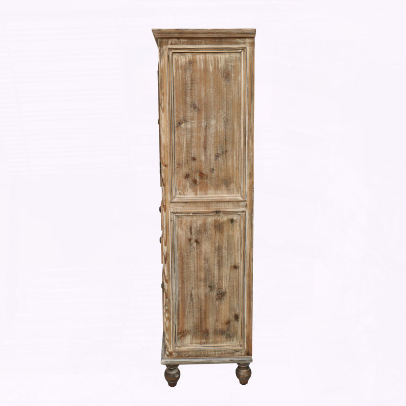 Armoire de rangement Farmhouse, Naturel / rustique