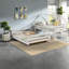 Lits en bois peu encombrants au design multifonctionnel, simple sur double
