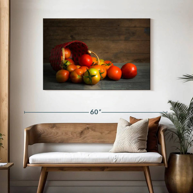 Yarlin Freshly Picked Tomatoes, 30" H x 45" W