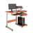 Complete Computer Workstation Desk, Woodgrain