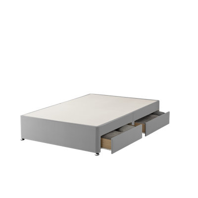Silentnight upholstered premium Divan bed - base only