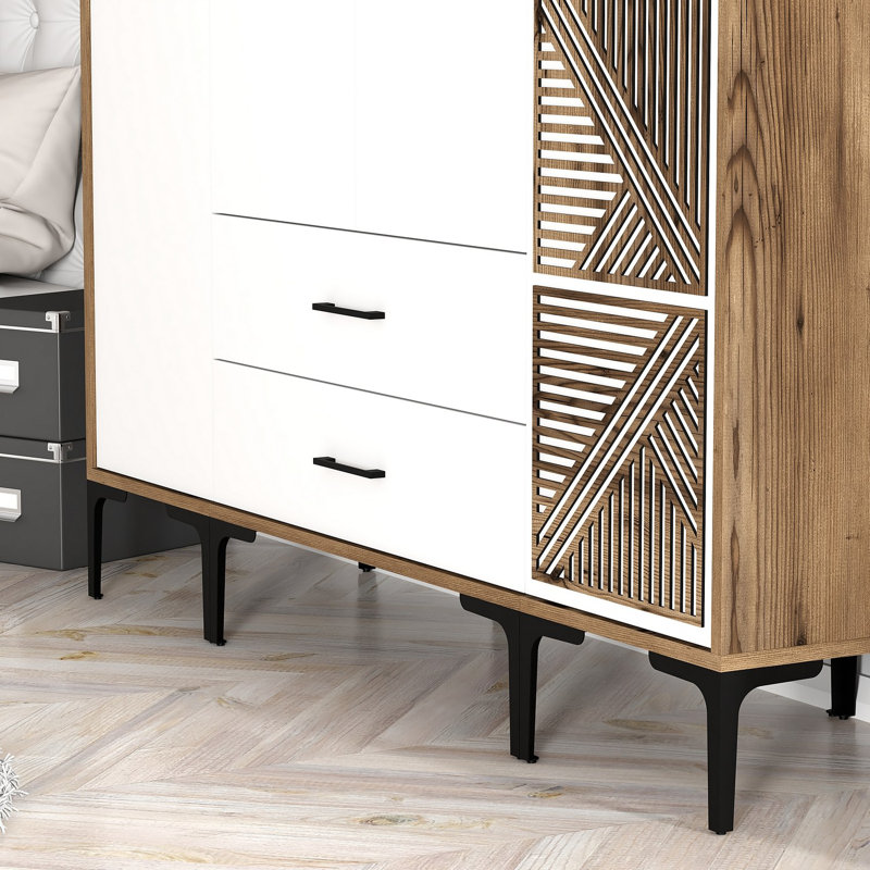 Armoire Ayreanna, Noyer blanc