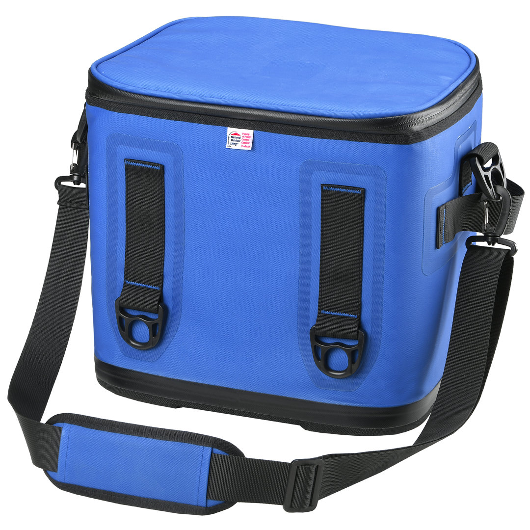 National Outdoor Living Picnic Tote Bag Cooler in Blue National Outdoor Living
