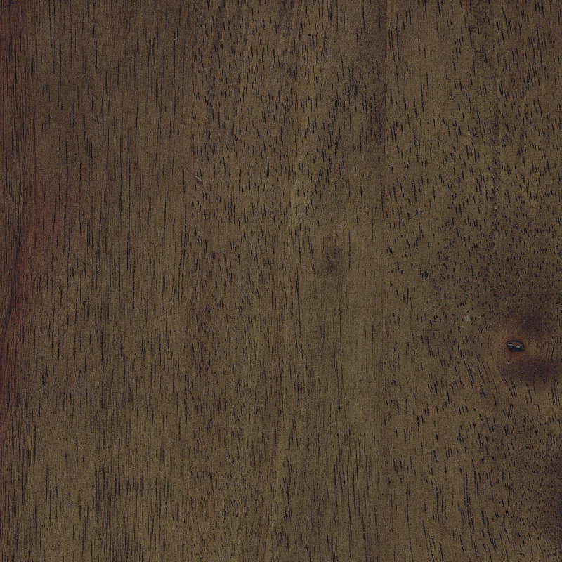 Ensemble de 2 tabourets de bar rotatifs ronds, similicuir vert, siège pivotant à 360 degrés, garniture cloutée, structure en bois massif, finition brune