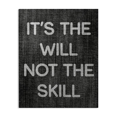 "Will not skill phrase", art mural par Daphne Polselli