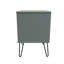 Turah 2 Drawer Bedside Cabinet (Ready Assembled)-1480829096