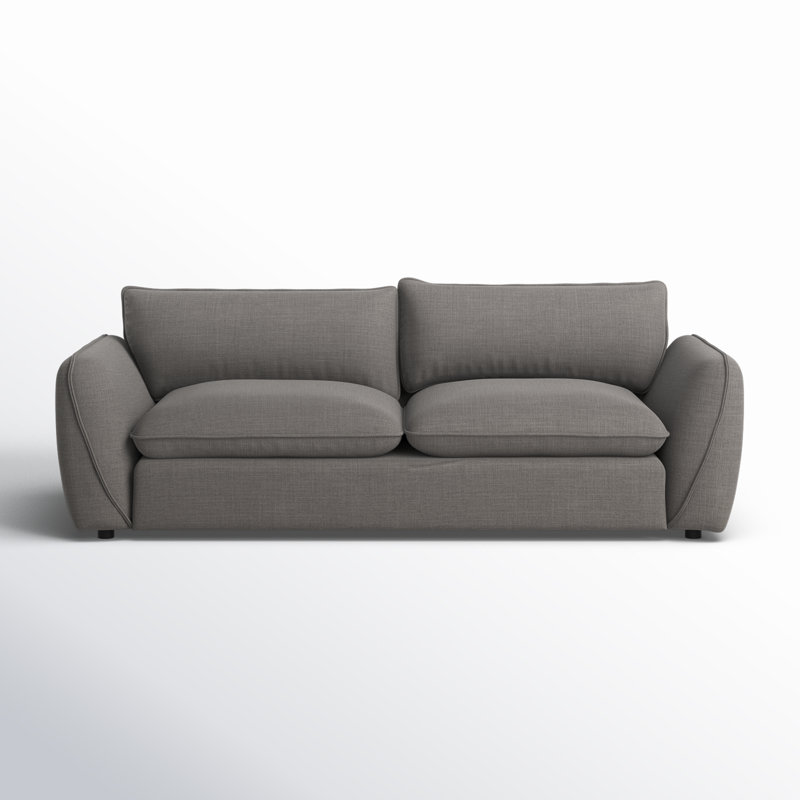 Tony Upholstered 91'' Sofa, Flanigan Slate