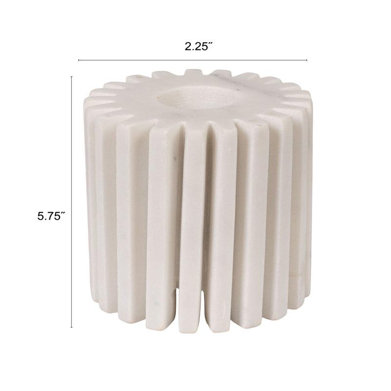 Round Marble Candleholder