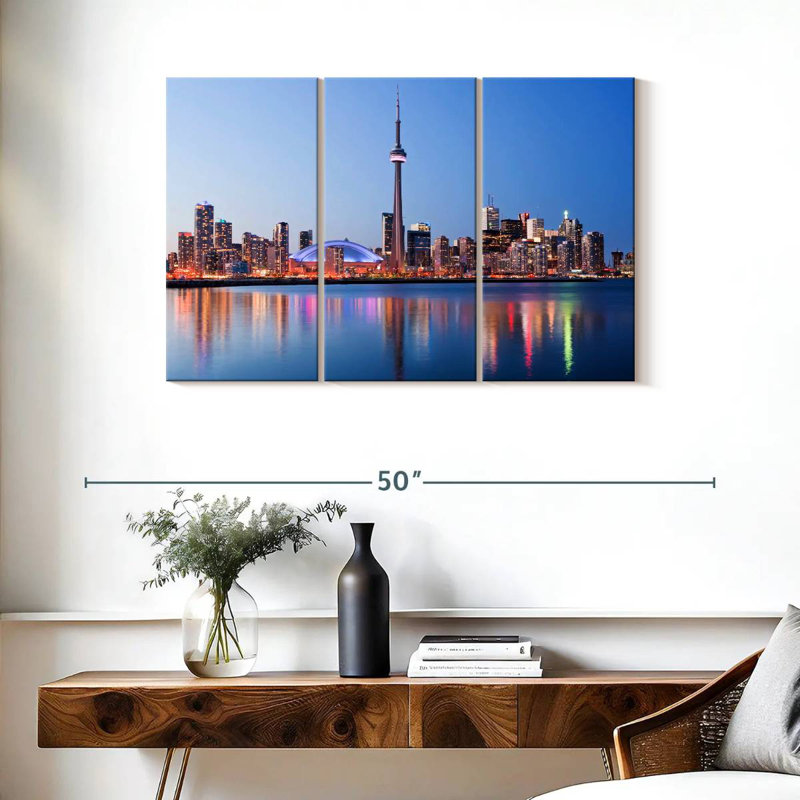Rorry Toronto Skyline, 24" H x 38" W