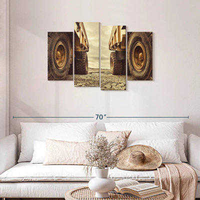 Mehar Sepia Dump Trucks