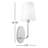 Rhythm - 1-Light Wall Sconce - Black-754858840