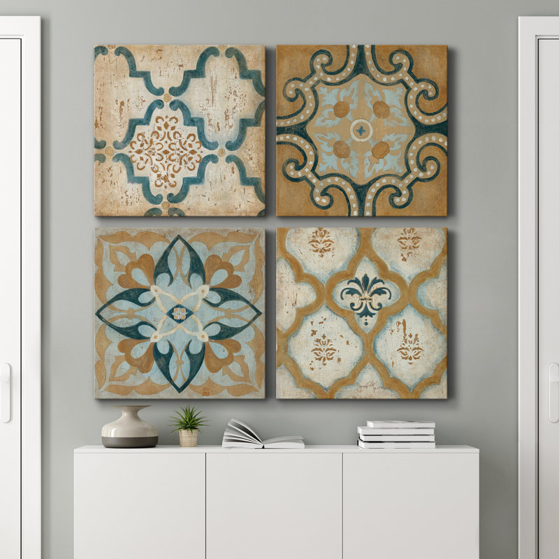 Villa Umbra I - Ensemble d'impressions sur toile tendue, H 40 po x l 80 po x P 1 po