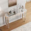 Console Mid-Century avec miroir en bois massif-59997261