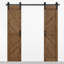 Solid Oak Barn Door Unfinished-112953931