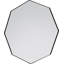 Delois Metal Flat Wall Mirror-37293996