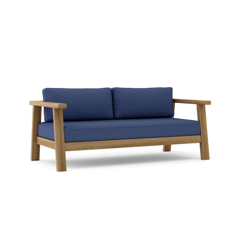 Palermo Outdoor 2 - Seat Loveseat, Canvas Navy Sunbrella® Canvas