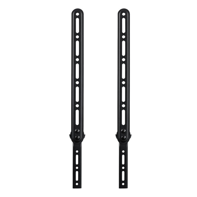 Mount-It Adjustable Sound Bar TV Mount Bracket For Mounting Above & Under TV | Fits 23 to 65 in.