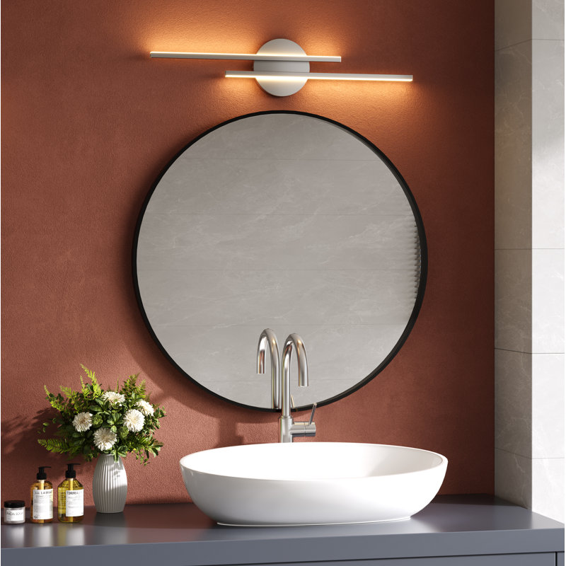 Buchan 2 - Light Dimmable LED Vanity Light, Silver
