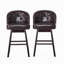 Tabouret de bar pivotant à 360 degrés