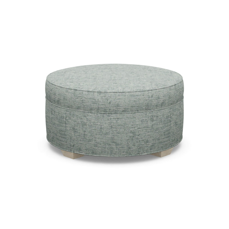 Round Ottoman, 9637-49, Sandstone