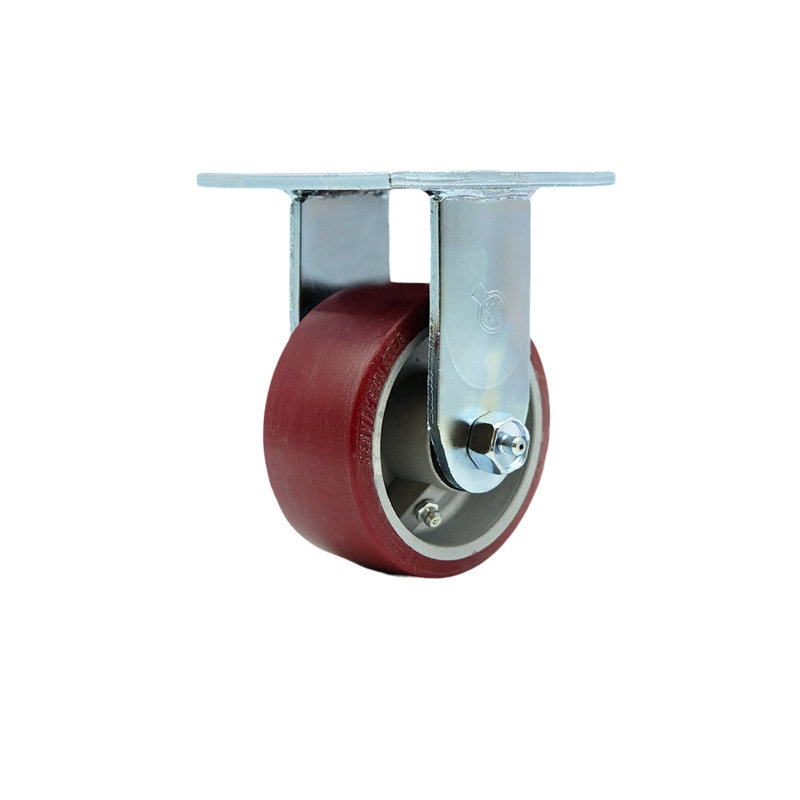 Polyuréthane sur roulettes en aluminium