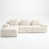 Cream Polyester