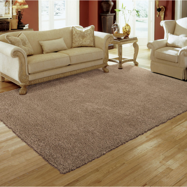 Patinkin Solid Colour Shag Area Rug
