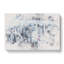 Moody New York City Skyline Watercolour - Wrapped Canvas Print-56657992