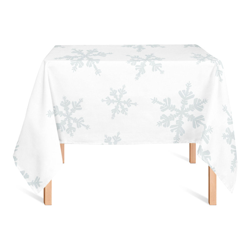 Snowflake Pattern Tablecloth