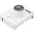 1-23/32 In. White, Keyed Sliding Window Lock