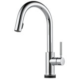 Solna Single-Handle Single-Hole Pull-Down Kitchen Faucet With SmartTouch Technology