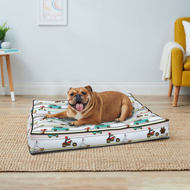Polyester Pet Bed, Small (68.6cm W x 50.8cm D x 10.2cm H)