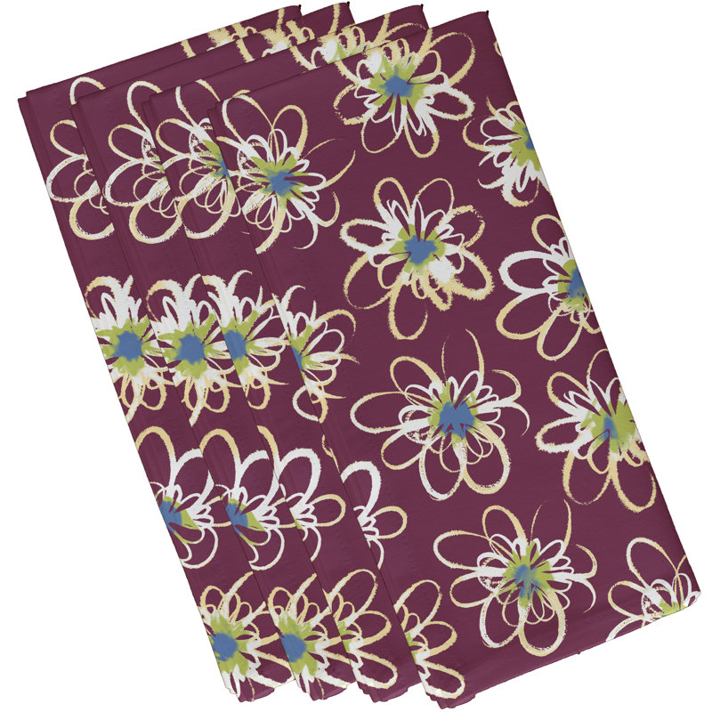 Ensemble de serviettes 4 pièces Slezak, Mauve