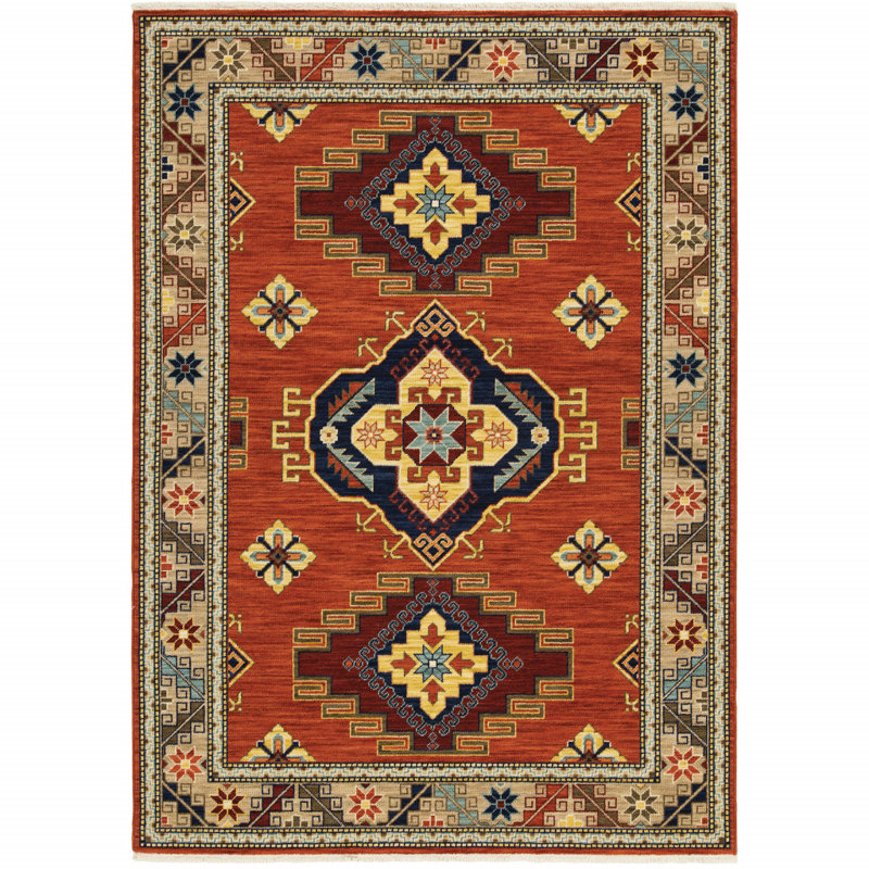 Oaklynn Oriental Indoor Rug, Rectangle 2' x 3'