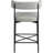 Hisayo Upholstered Counter Stool with Metal Frame-88514417