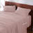Bedsure Deep Pocket Sheet Set - Fits Mattresses Up to 21 Inches Thick -  GentleSoft Bed Sheet set, Moisture Wicking, Soft & Cooling Bed Sheet & Pillowcases, Easy & Secure Fit-105311105-105311090