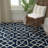 Equelle Handmade Rug Navy And Ivory-216451994