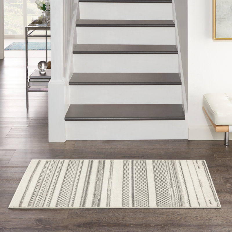 Audwin Striped Area Rug, Rectangle 2' x 4'