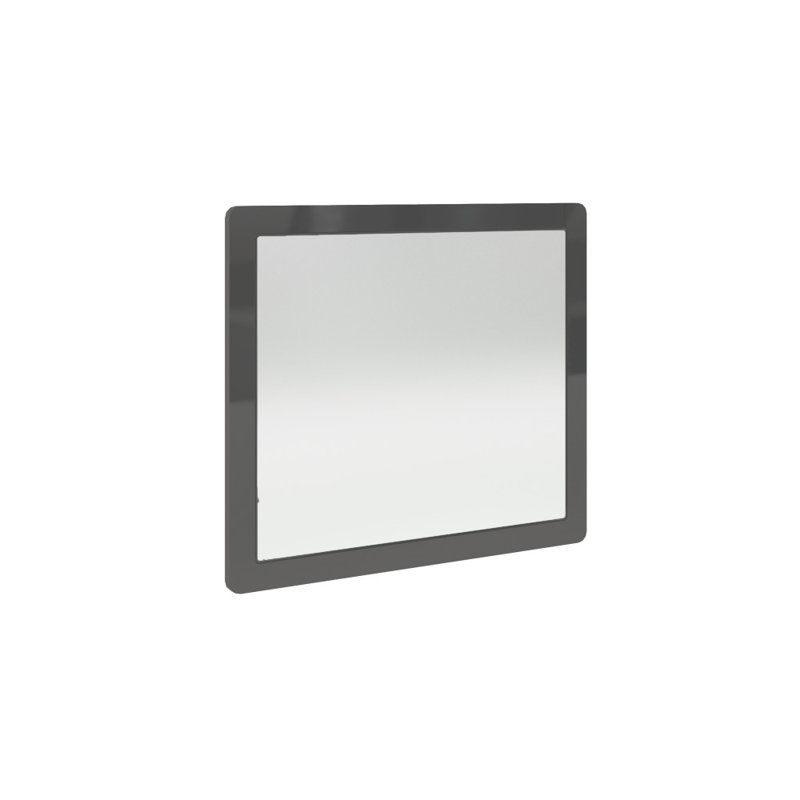 Mcduff Glass Flat Wall Mirror, Agave HG