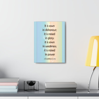 No Frame Print on Canvas