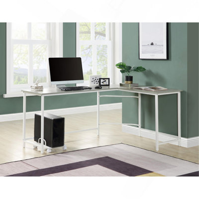 L-Shape Rectangular Computer Desk