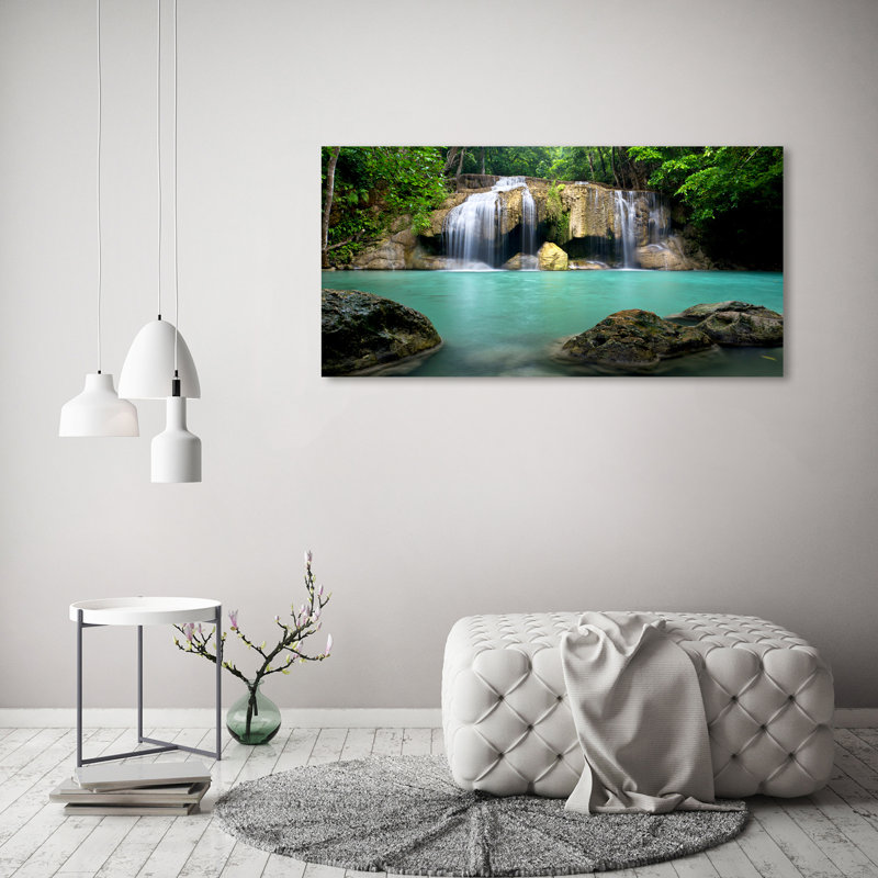 Waterfall - Wrapped Canvas Print