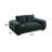 Modern Sofa Ferrand Loveseat, Chenille