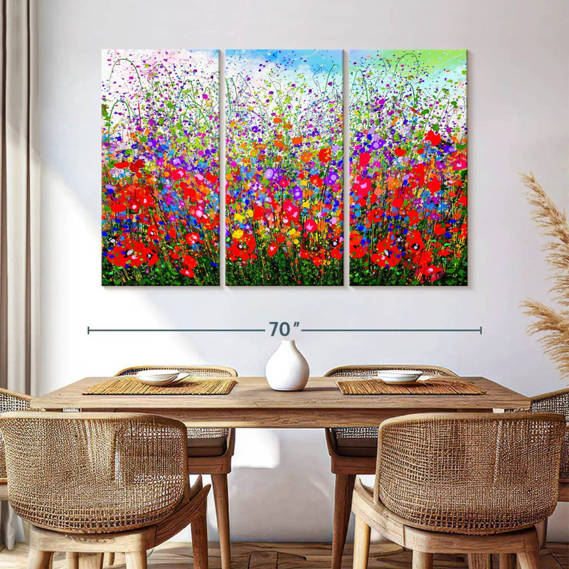 Avery A Wildflower Celebration, 42" H x 65" W