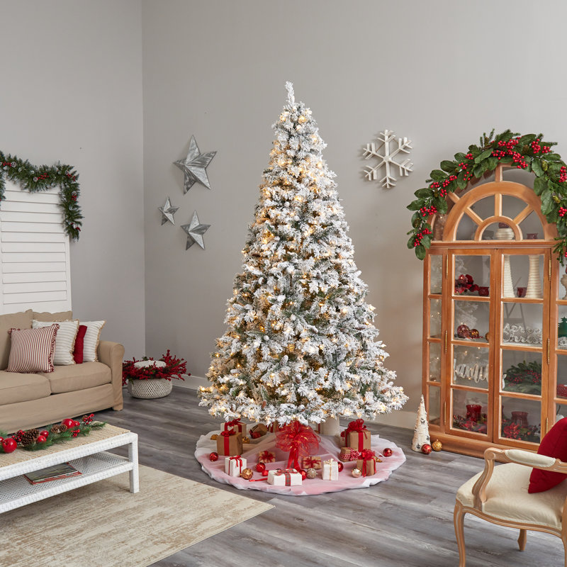 Lighted Artificial Christmas Tree, 5' H