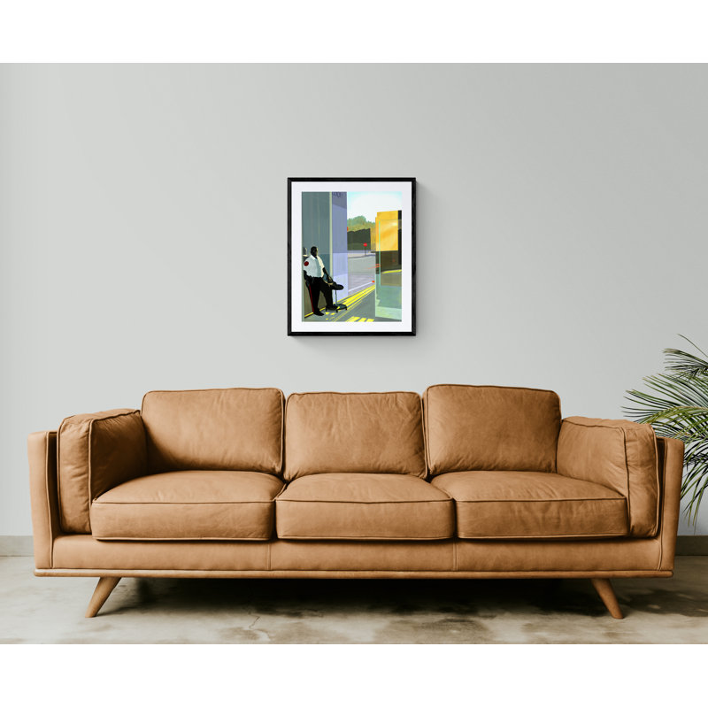 Security Guard Print by Evan Sklar, Wrapped Canvas, 32" H x 24" W